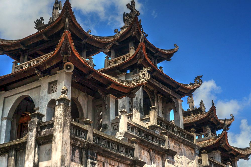 L'architecture unique de la cathédrale de Phat Diem