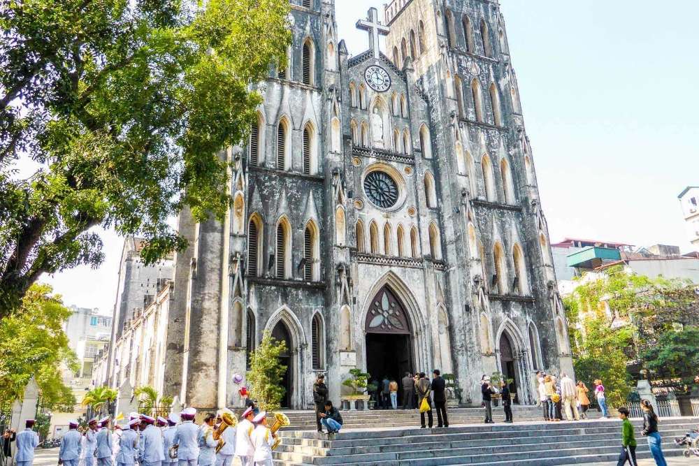 La Cathédrale Saint-Joseph de Hanoi, Vietnam