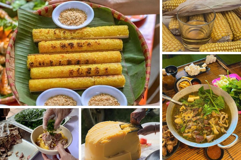 La cuisine de Bac Ha est rustique, savoureuse et profondément enracinée dans les traditions des minorités ethniques.