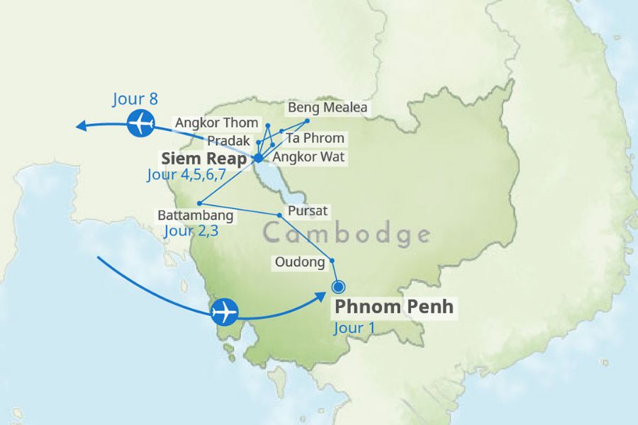Voyage Cambodge en 1 semaine
