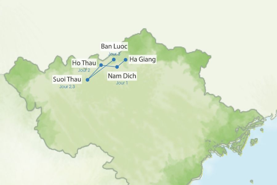 Randonnée au Nord du Vietnam