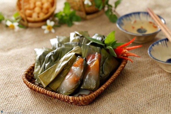 Recette du Banh Bot Loc – raviolis de tapioca aux crevettes