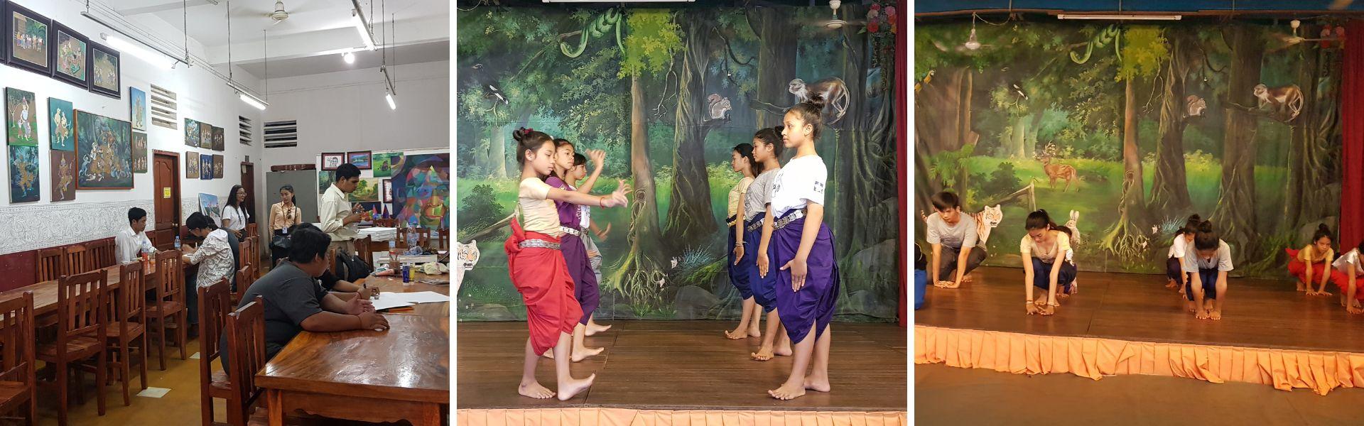 École d'arts khmers traditionnels