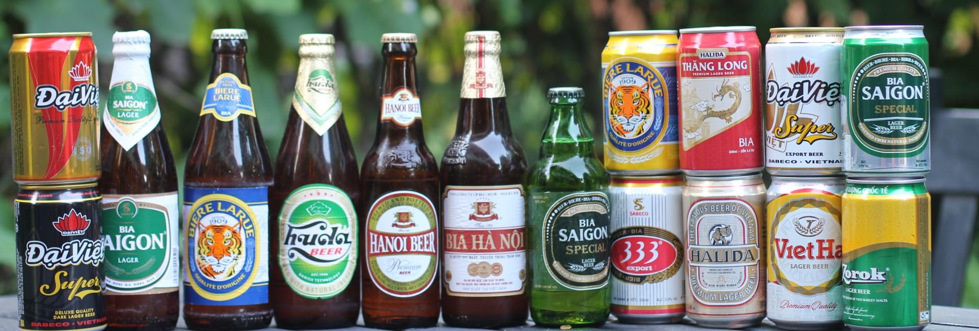 10 marques de bières préférées au Vietnam