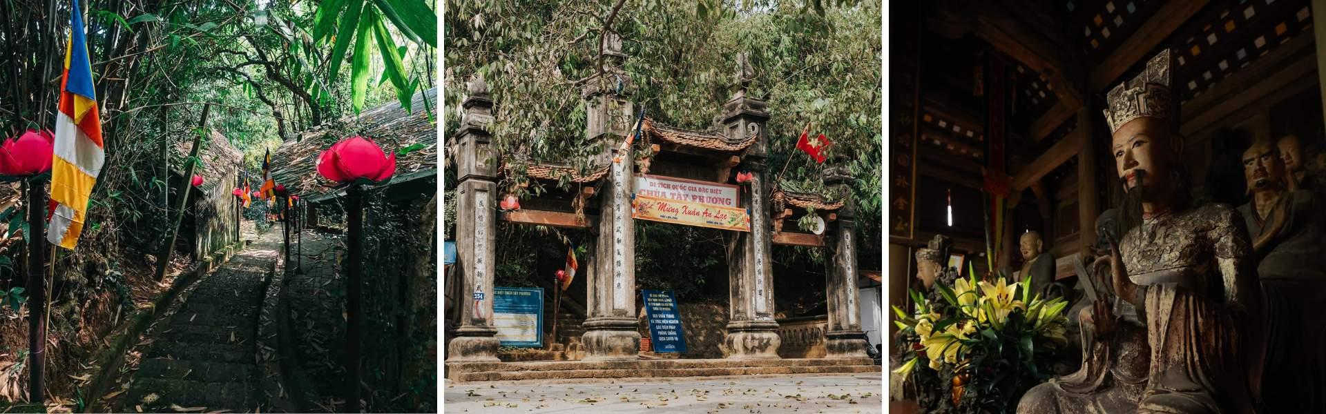 La pagode Tay Phuong près de Hanoi
