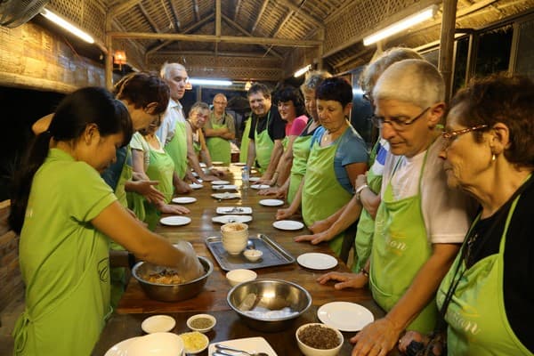 Jour 09 : Hue - ecovillage de Thuy Bieu, cours de cuisine