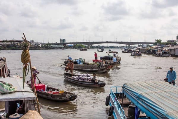 Jour 02 : Saigon - Delta du Mékong - Croisière à bord