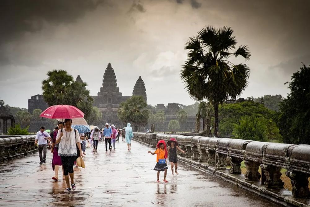 Cambodge est-il dangereux, risque naturel, climat, saison des pluies