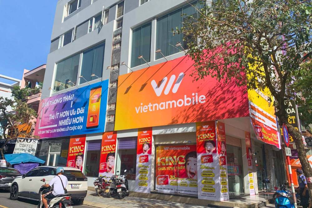 magasin de carte sim Vietnam Vietnamobile