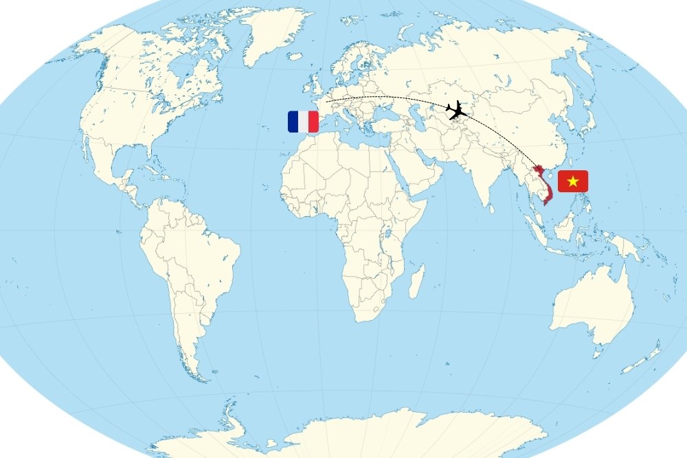 carte vietnam dans le monde