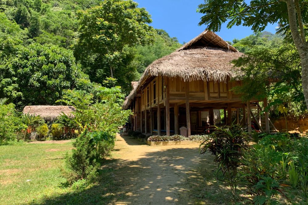 Top 08 logements chez l'habitant et lodge à Pù Luông, ban hieu garden lodge