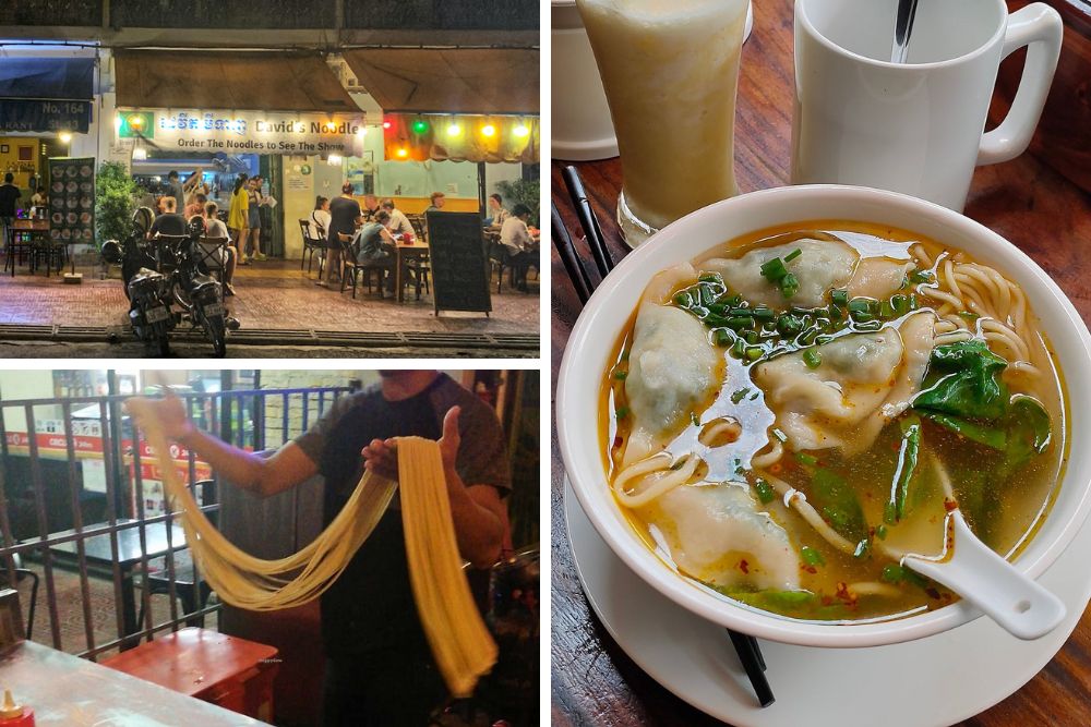 david's noodle, meilleurs restaurants phnom penh