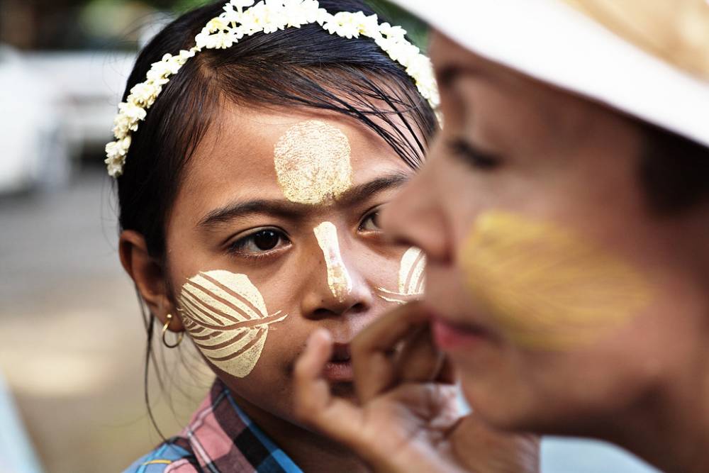 expériences incontournables au Myanmar, s'embellir à la birmane