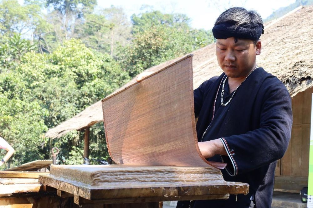 fabrication de papier, da bac, voyage vietnam