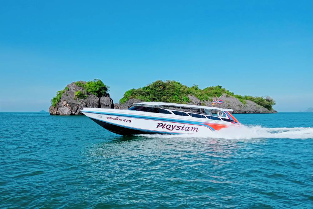 ferry rapide Ploysiam vers Koh Lipe depuis l'embarcadère Pak Bara