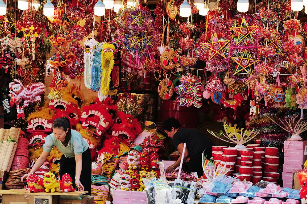 fête de la mi-automne dans la rue Hang Ma à Hanoi