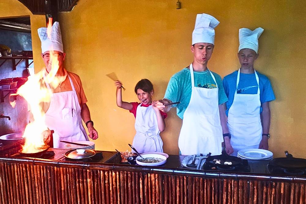 cours de cuisine à Tra Que, Hoi An