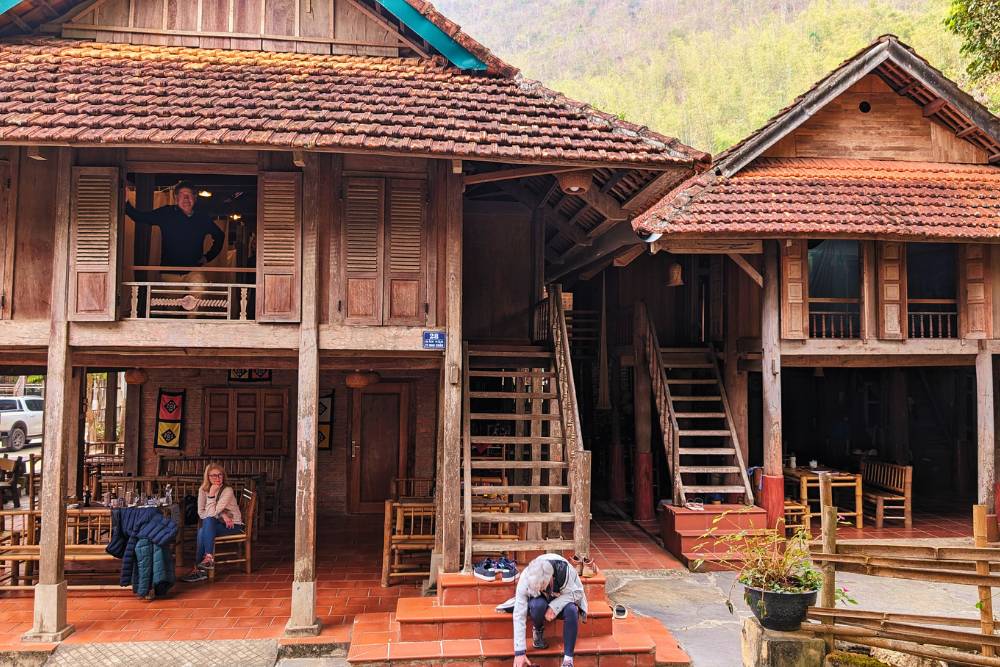 maison sur pilotis des Thai à Mai Chau, Vietnam