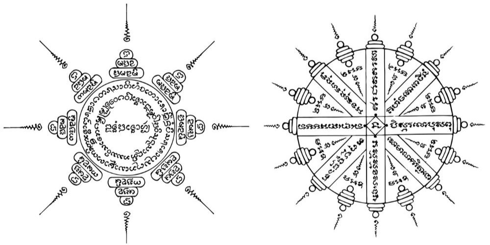 tatouage thailande, sak yant, 8 directions, paed tidt