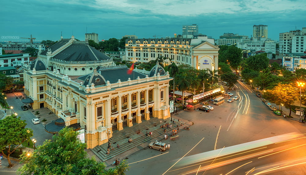 Quartier francais de Hanoi